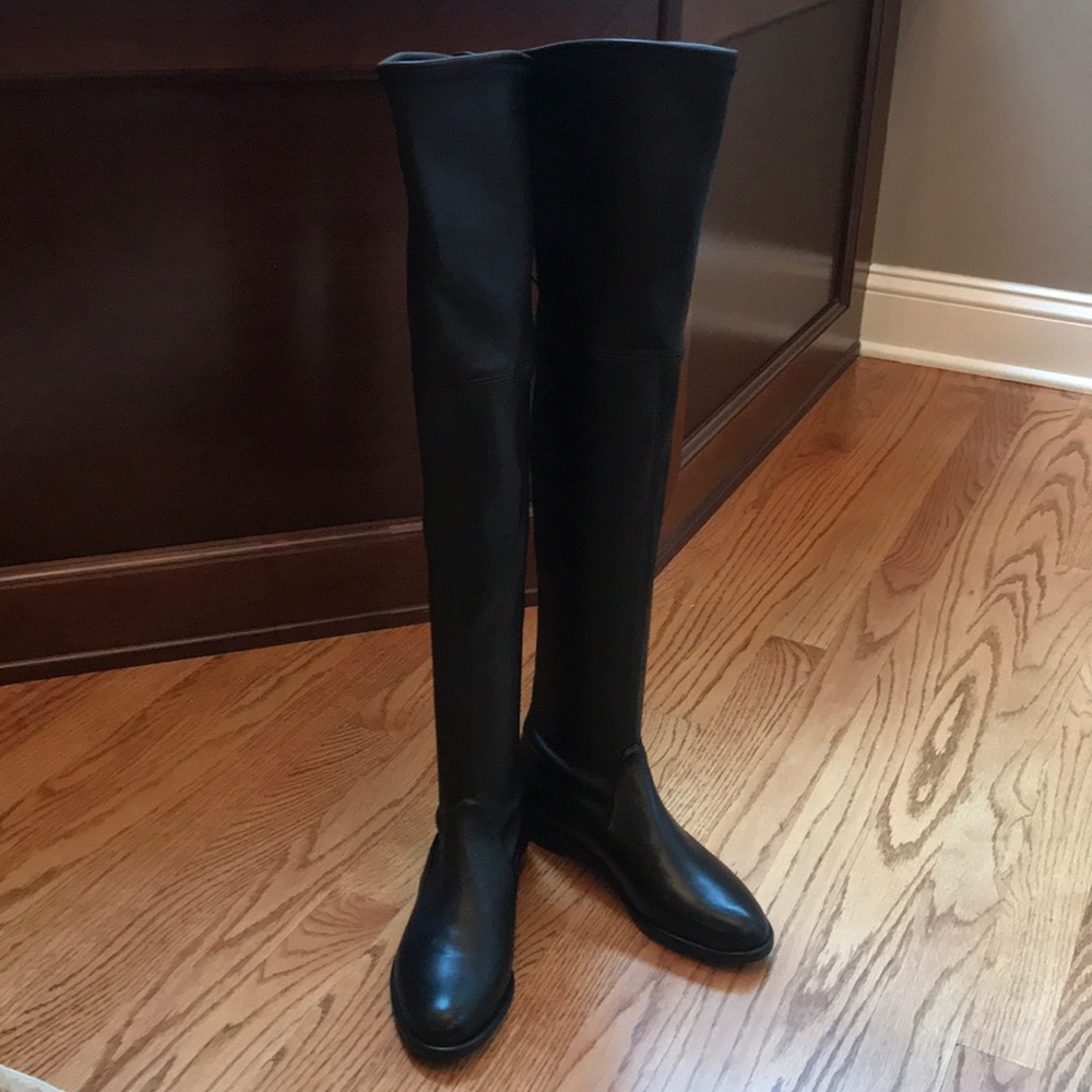 Stuart Weitman Lowland Nero Plonge boots 6.5